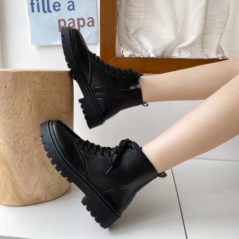 Ankle Boots | phaolae woman – Combat boots Black Ankle Boots Ankle Boots