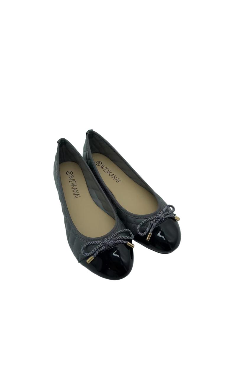 Ballerinas | annytah woman – Leather ballerina flats Navy/Black Ballerinas Ballerinas