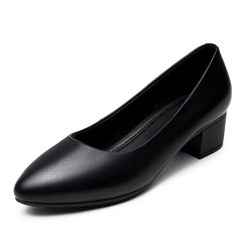 Heels | new annya mid woman – Medium heel pumps Black Heels Black